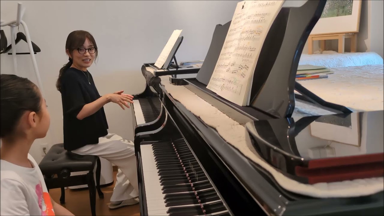 ブルグミュラー　貴婦人の乗馬　レッスン動画