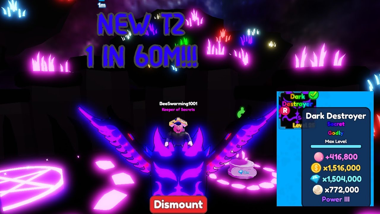 ⚫New Dark Diemension egg 🥚In Bubble gum clicker roblox 