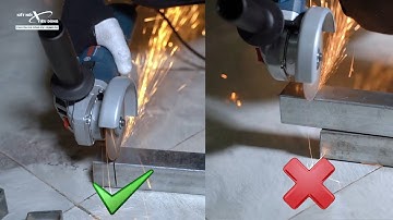 5 LƯU Ý PHẢI BIẾT khi dùng máy cắt cầm tay | Bosch GWS 750-100 & Makita GA4030