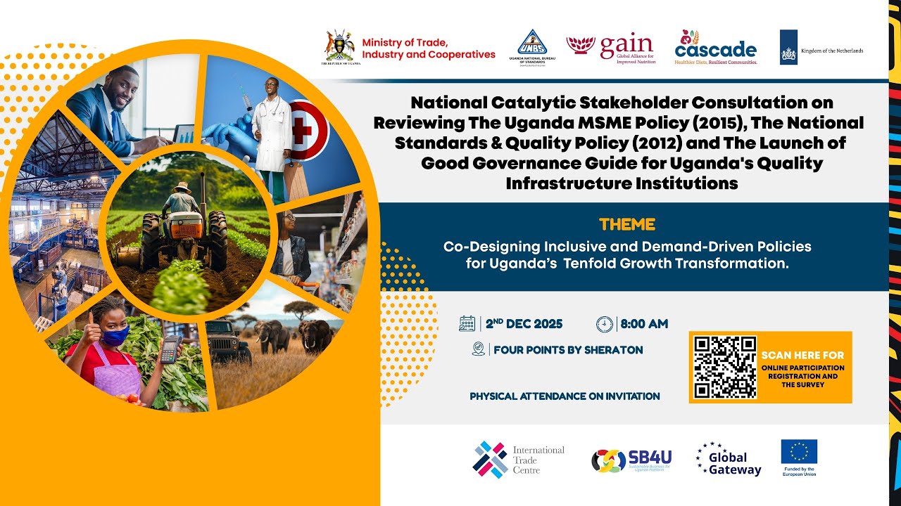 Review of the Uganda MSME Policy (2015) and The National Standards and Quality Policy (2012)