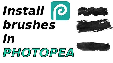 How to Install Brushes in Photopea