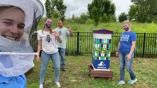 Invesco x Bee Downtown Virtual Hive and Native Pollinator Garden Tour at Piedmont Park Conservancy