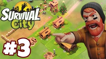 Survival City - Zombie Base Build And Defense | Gameplay Walkthrough Part 3 | Hammer Time