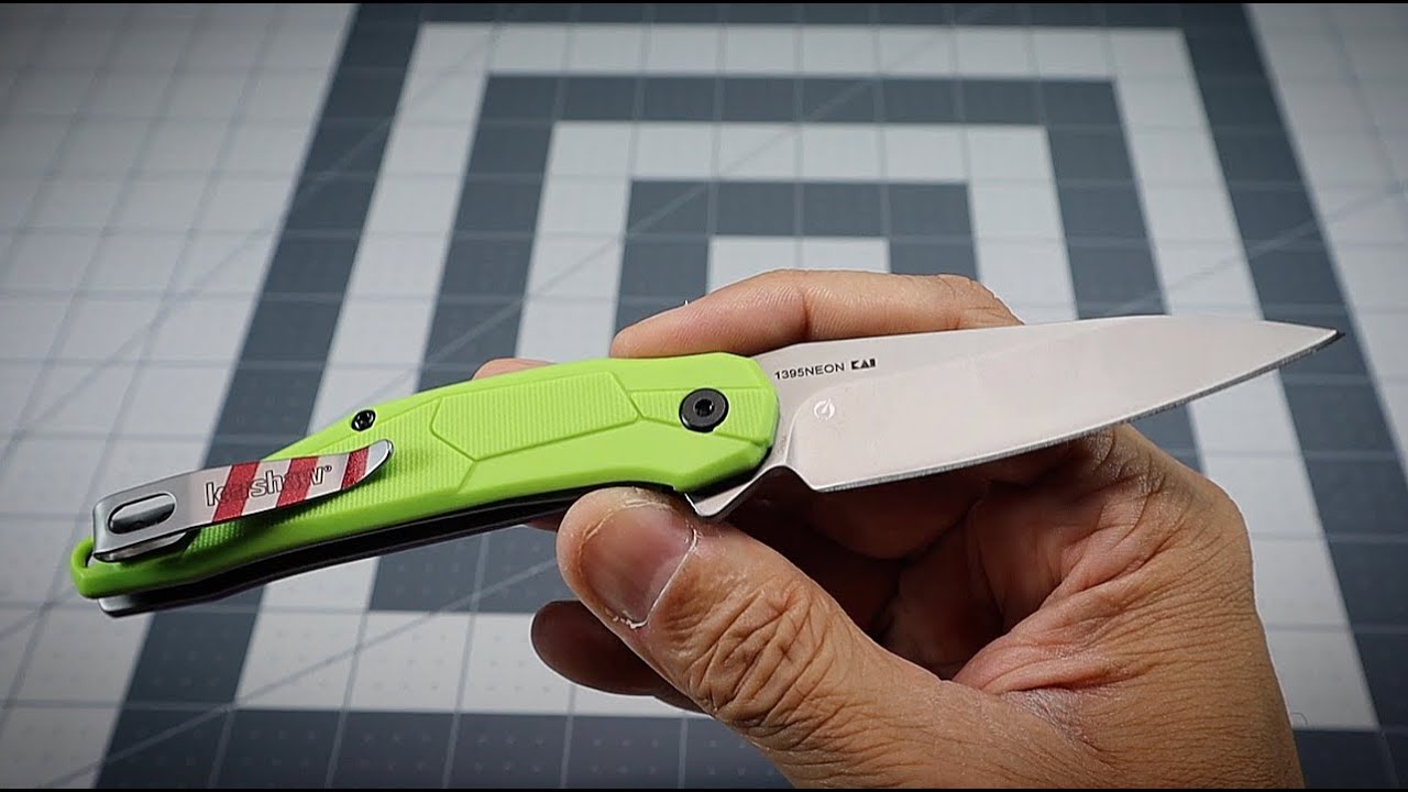 Kershaw Lightyear Neon SMKW Exclusive - YouTube