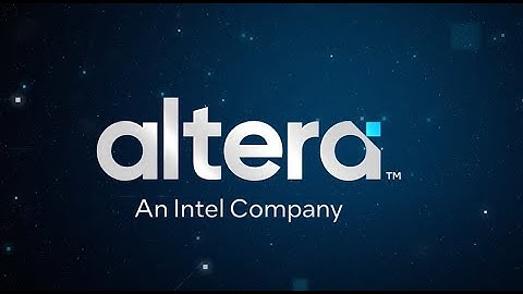 We are Altera. We are for the innovators.