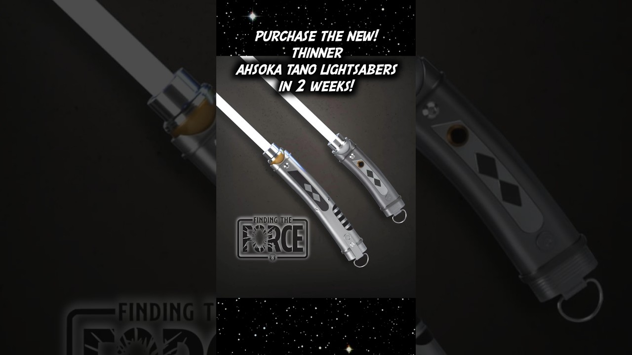 New Thinner! Disney Lightsabers Being Released! 