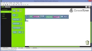 Gtuner PRO 3.20, Visual Scripting - GPC Blocks (Titan One)