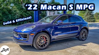 2022 Porsche Macan S – MPG Test | Real-world Highway Fuel Economy and Range