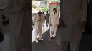 Zayed Khan And Sanjay Khan Arrive At Zarine Khans Prayer Meet