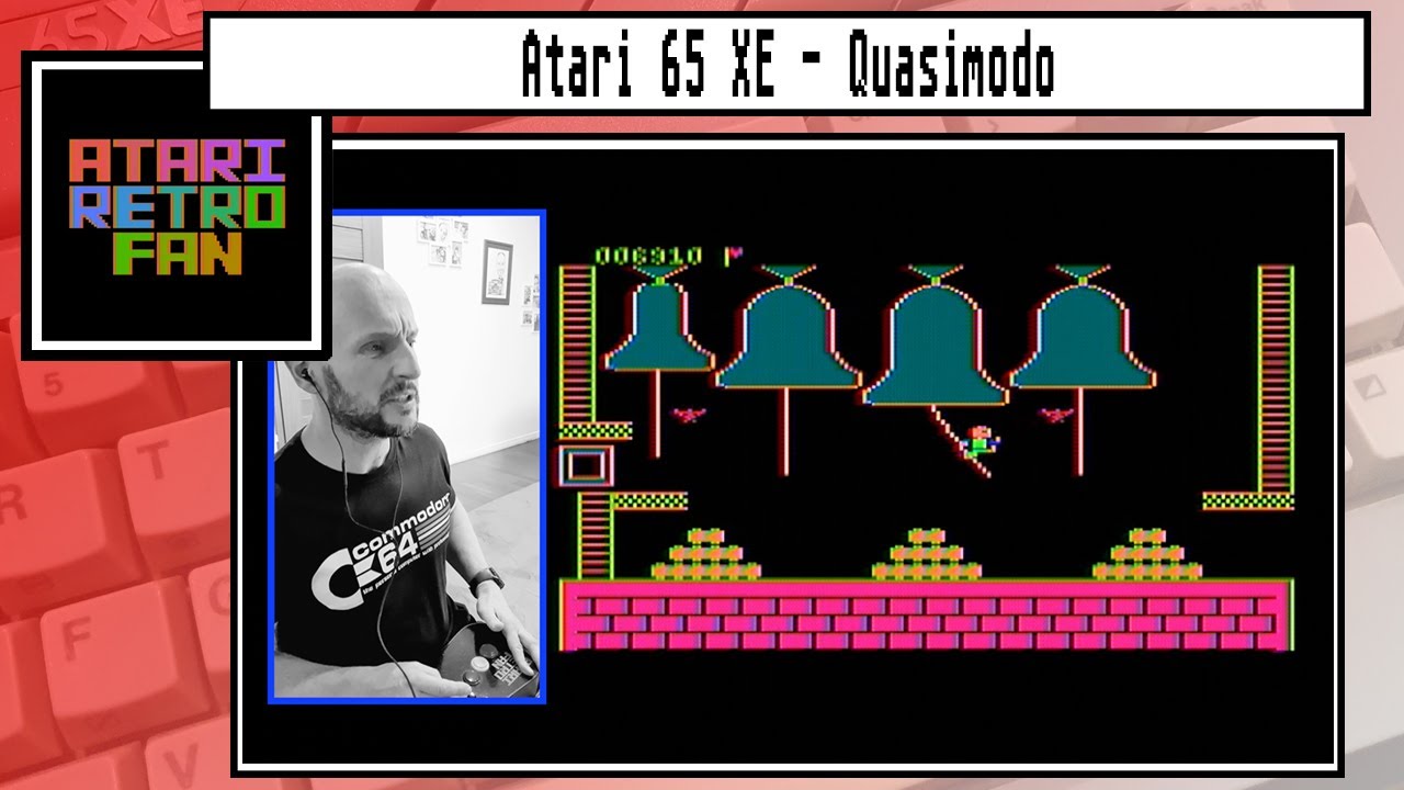 Atari XL/XE Quasimodo - YouTube