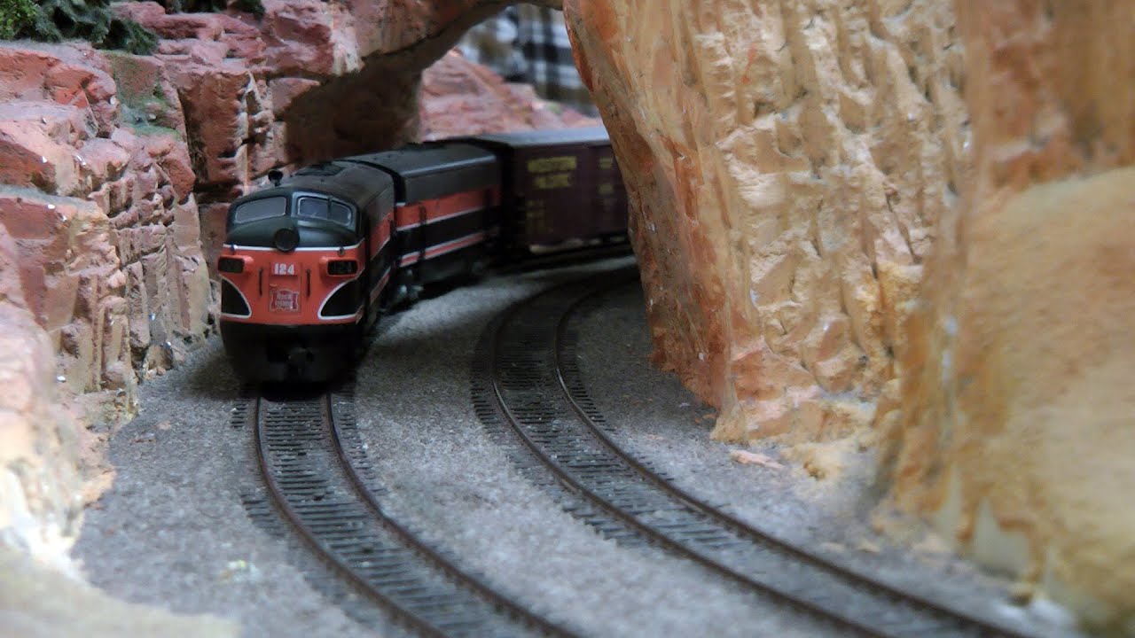 Modellbahn von Amerika bzw. die Modelleisenbahn der USA im Miniatur