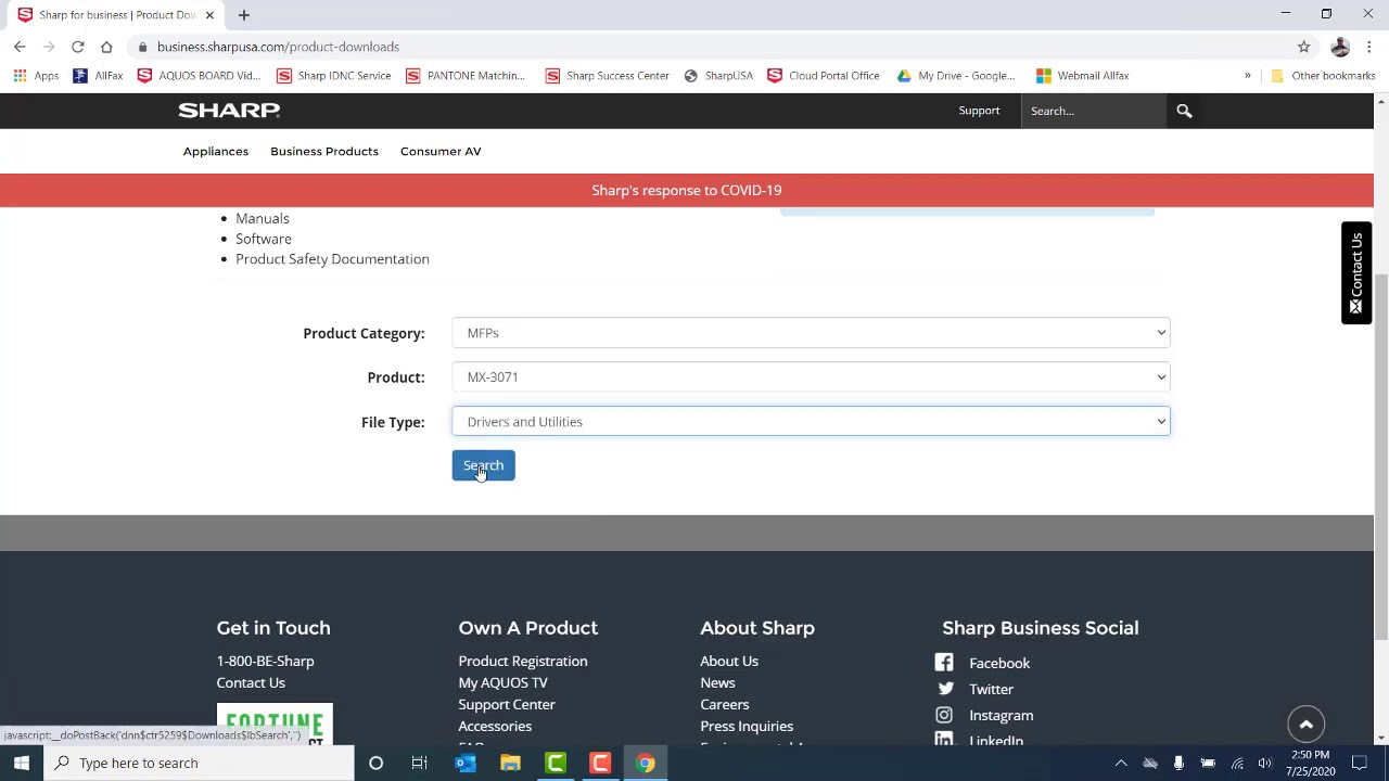 Driver download and load from Allfax Windows - YouTube