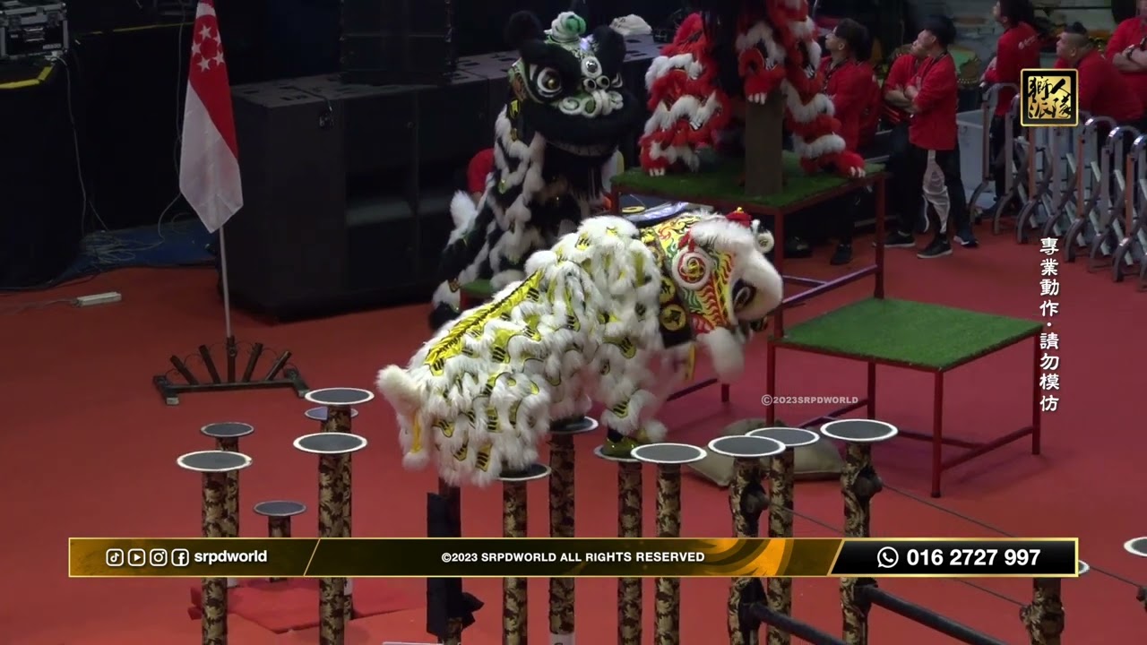 14th Genting World Lion Dance Championship Preliminary Day 1 - SG Yiwei Team A