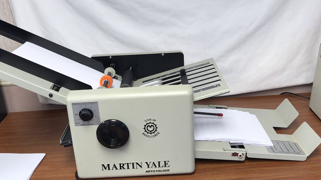 Martin Yale 1217A auto folder for sale $795