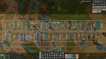 Factorio 1350 SPM Megabase - Basic Train Overview