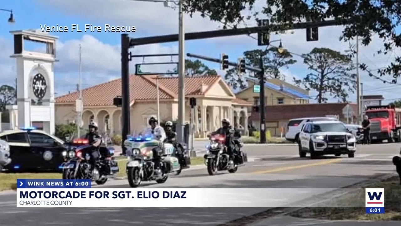 Remembering Sgt. Elio Diaz, Charlotte County sergeant killed in line of ...
