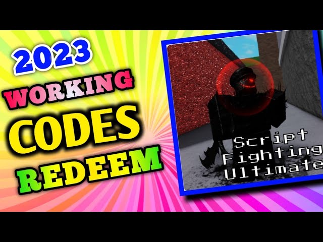 Roblox Script Fighting Ultimate Codes for January 2023: Free car