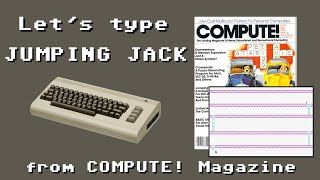 Let's Type Jumping Jack from COMPUTE! Magazine - Commodore 64 - Issue 36, May 1983