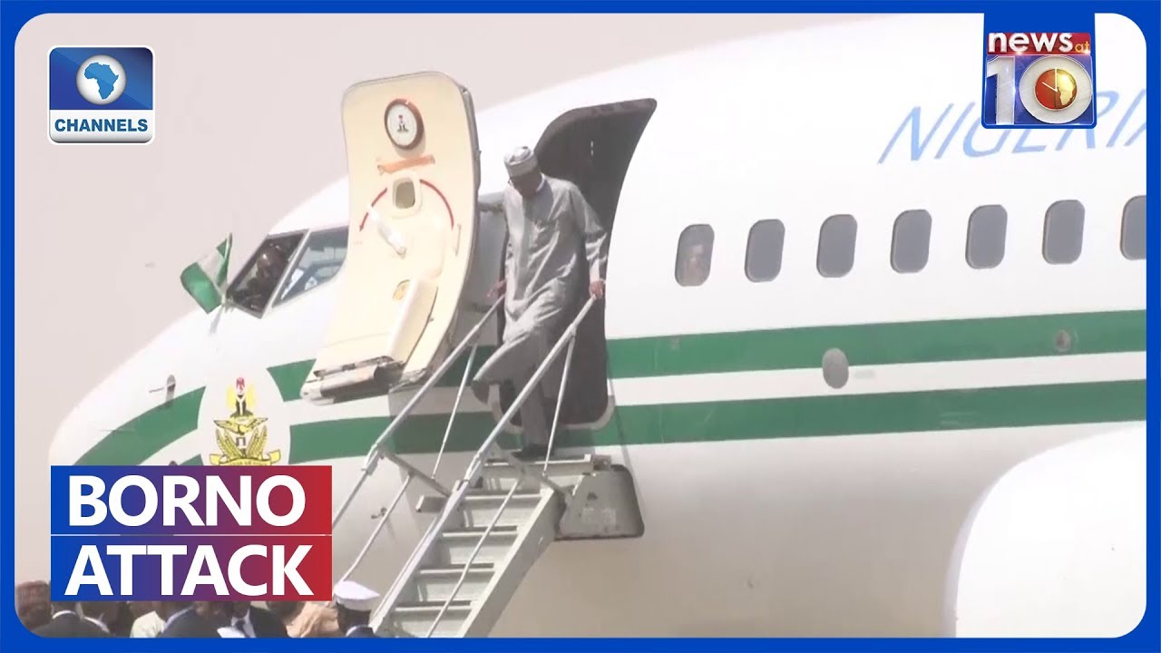 Buhari returns From Ethiopia, Pays Sympathy Visit To Borno