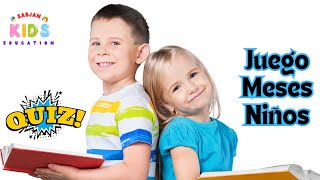Quiz Meses Niños | Meses Quiz Infantil | Juego Meses Niños | Quiz | trivia | sabjankids