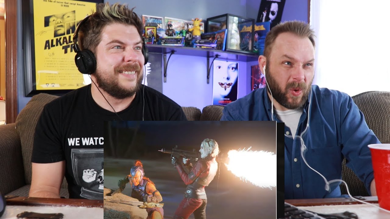 THE SUICIDE SQUAD Trailer Reaction (DC Fan Dome) - YouTube