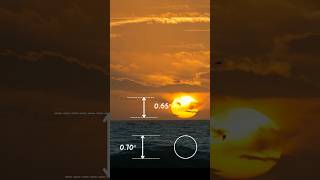 Illusive Sun and Moon: Their Real Positions at Their Set and Rise! #sunrise #sunset