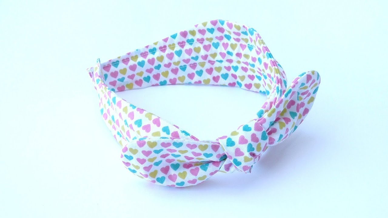 Tiara de tecido turbante