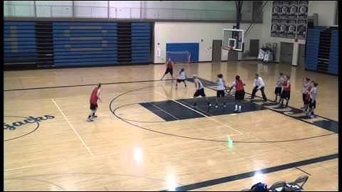 3 on 3 Teaching Man To Man Defense Into Transition Part 3 (McLean) www.coachmarket.net Video Youtube