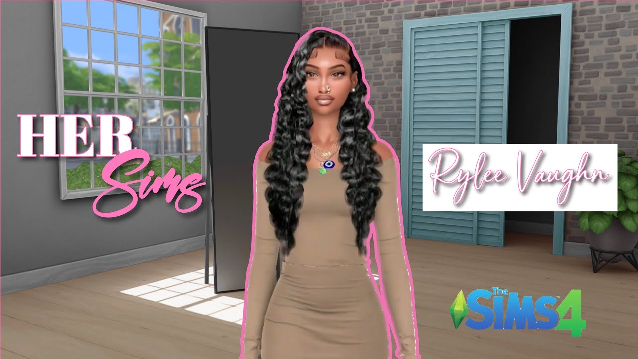 Rylee Vaughn| Sims 4 CAS| HERsims - YouTube