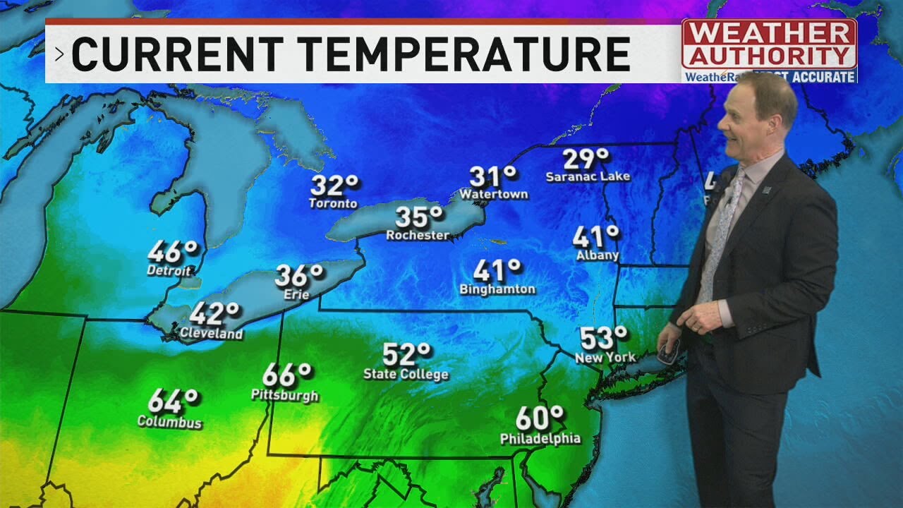 FORECAST: Temperatures to reach 60s later this week (3/12/25 PM) - YouTube