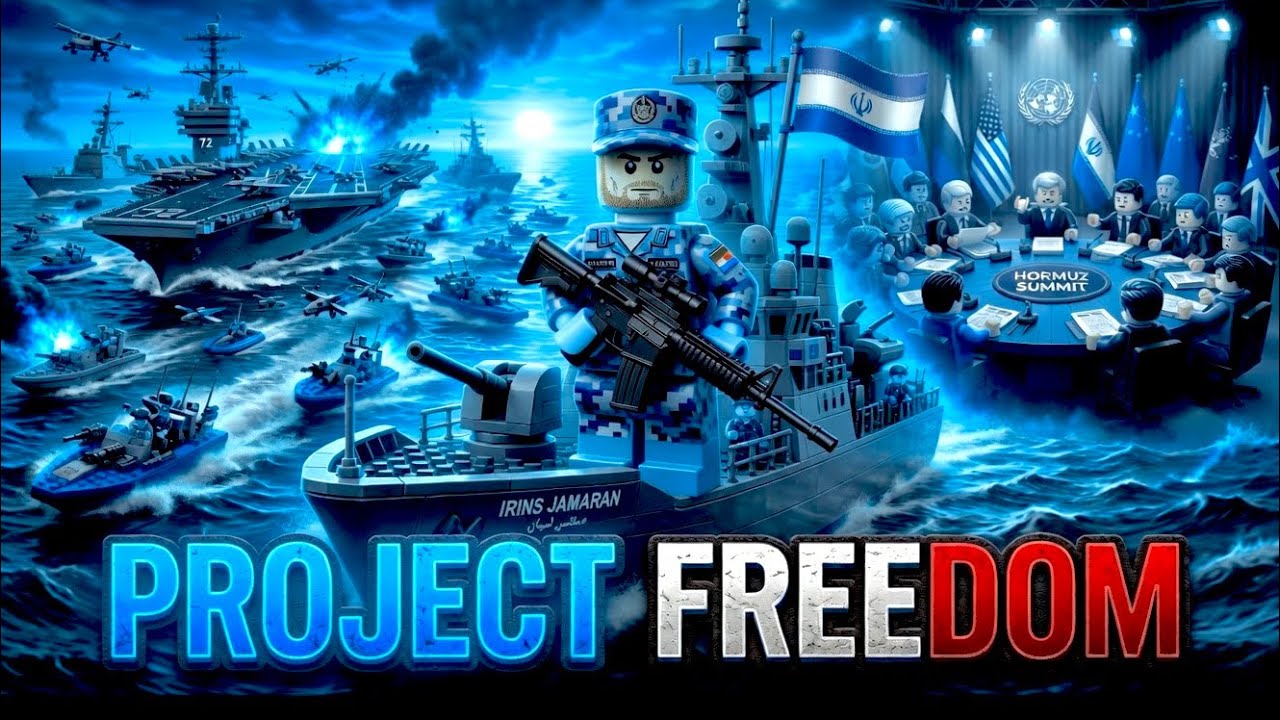 Iran Lego Rapper Trump’s Project Freedom | The Iran Lego Rap | Full CGI Lego Animation ...