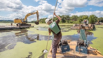 Hydrographic Surveying on Goose Lake