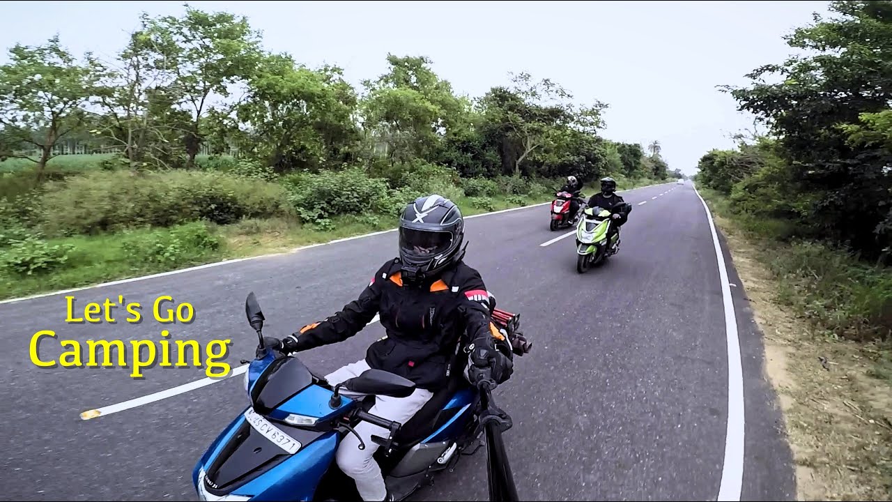 Long Ride on Tvs Ntorq ⛺🎪 | Camping in India
