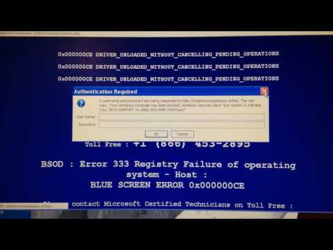 How to fix important security warning scam pop up