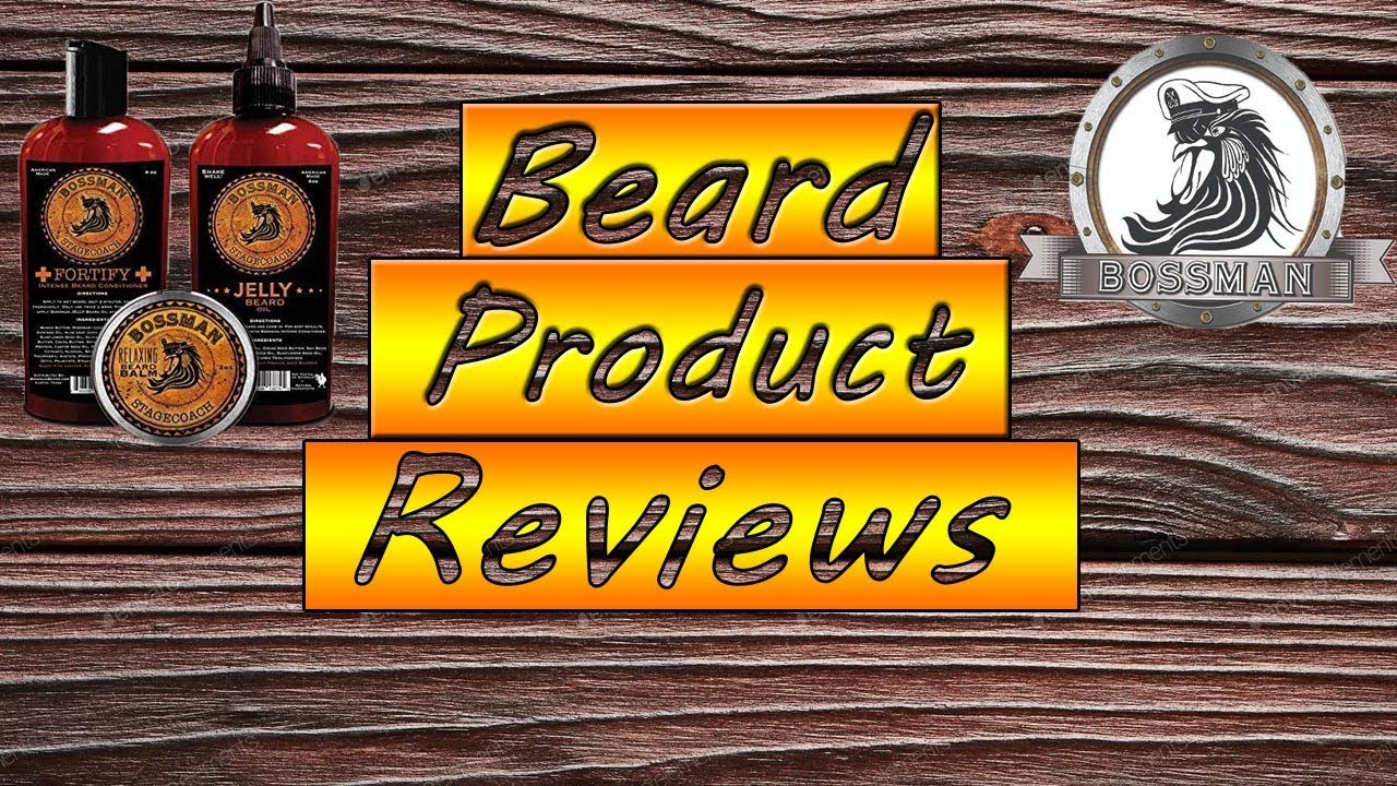 Bossman Beard Product Review (Stagecoach Scent) YouTube