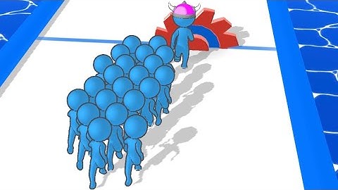 Crowd Battle 3D - All Levels Gameplay Android, iOS