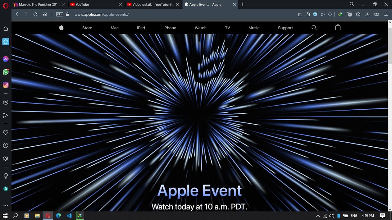 Apple = Don't Blink kinetic typography 