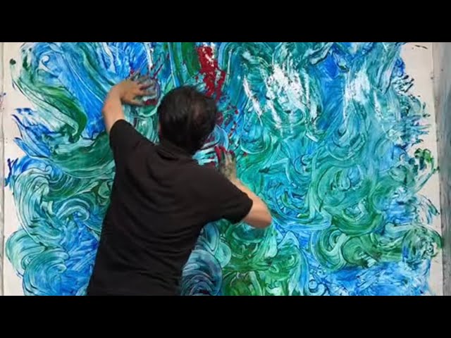 90秒!】柳沢優子先生・日本画教室の様子を動画にて公開！名古屋池下の
