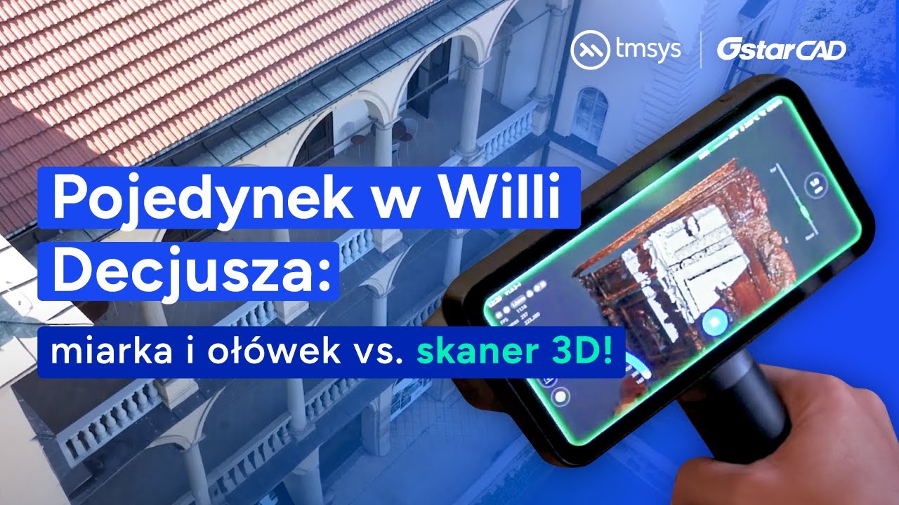 Pojedynek w Willi Decjusza: miarka i ołówek vs. skaner 3D!