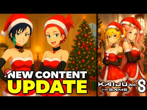 New Content Characters Christmas Update Kaiju No 8 The Game