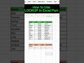 "VLOOKUP का Master बनो – Excel में Expert बनो!" #excel #excelformula #exceltricks #mygyanclass