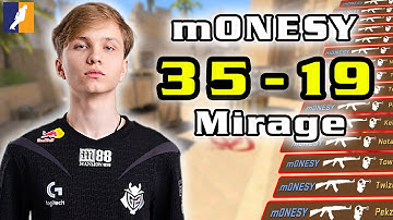 [Highlight POV] m0NESY | ALL PEEK (38-19) | Mirage | CS2 FACEIT | Aug 12, 2024