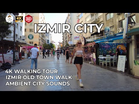 Izmir, 튀르키예 | İzmir | 도보 여행 4K
