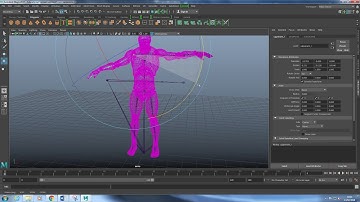 T-Posing A Model In Maya