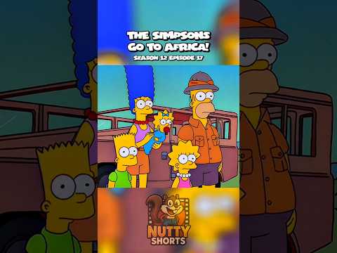 The Simpsons Go To Africa Simpsons Shorts 