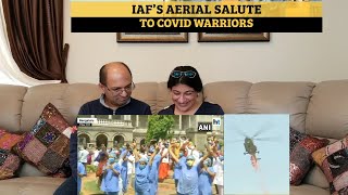 Indian Armed Forces Pay Gratitude To Covid-19 Warriors | Air Force Floral Salute To Corona Warriors