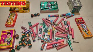 11 Different types of Crackers Bomb Testing || Mirchi Bomb Testing || CG KE EXPERIMENT ||