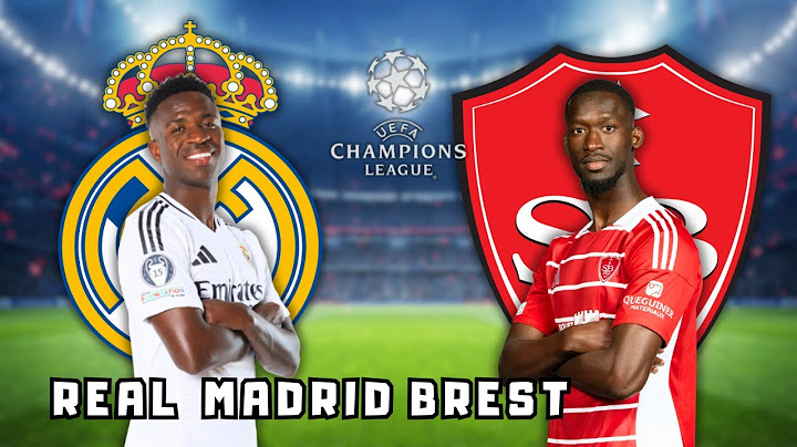 Champions league 24/25 | Real Madrid VS Brest | #vinicius #championsleague #mbappe