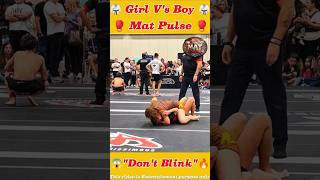 Girl V's boy Bjj Submission 😲 #grappling #nogi #wrestling #jiujitsu #mma #shorts
