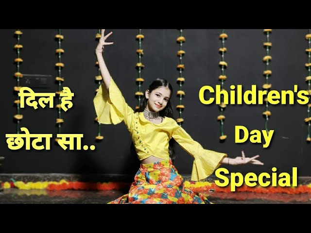 Children's Day Song Dance, Children's Day Songs, Childrens Day Dance, Dil Hai  Chhota Sa, Dance